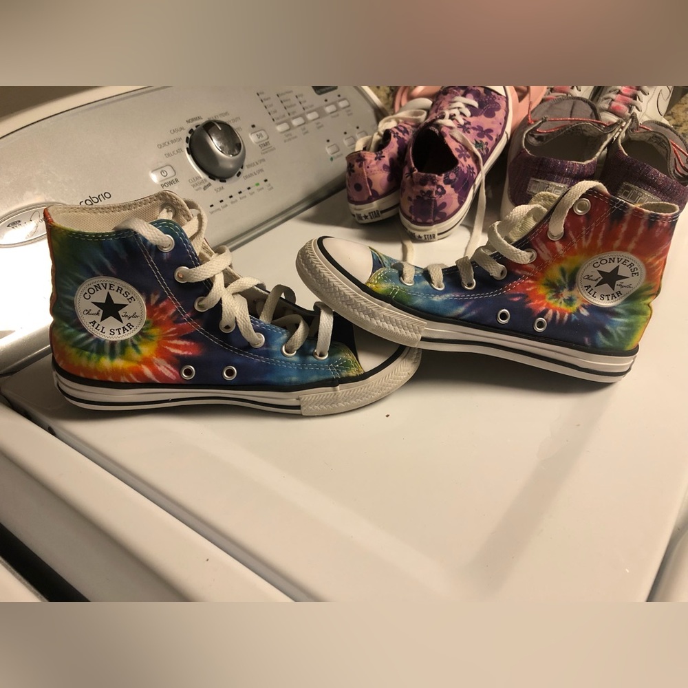 Tye Dye Youth Converse
